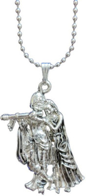 ricky collections Pendent Locket Silver Alloy