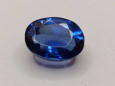 Kumar Gems Neelam Ratna 6 - 6.50 Ratti Crystal Original Natural Blue Sapphire Neelam Sapphire Stone Pendant