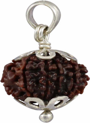 DIVINE SOUVENIRS 12 Mukhi RUDRAKSHA PendentTwelve Beads Wood