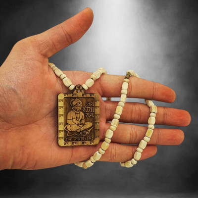 Kuttumb Gems & Jewels Wood Pendant