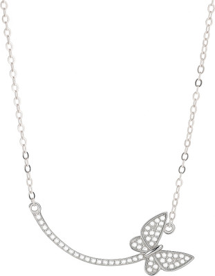 RANISHAA Sterling Silver Zircon Sterling Silver Pendant