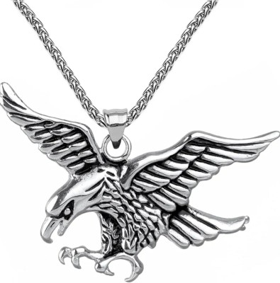 LB Fashion Sterling Silver Stainless Steel Pendant