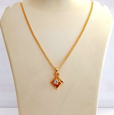 Nawab Collection Gold-plated Ruby Alloy Pendant Set