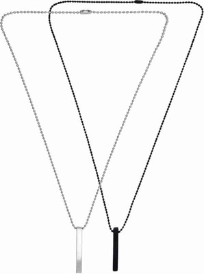 m a enterprises QUBE LOCKET Rhodium Alloy Locket