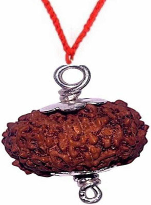 DIVINE SOUVENIRS 14 mukhi rudraksha nepali Wood Locket