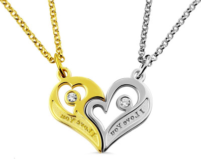 m a enterprises Gold-plated, Silver Plated Stone Chain Set