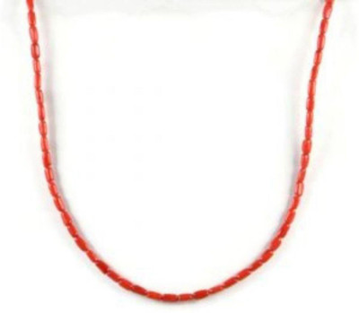 Chopra Gems Red Coral Mala / 108 Beads Mala / Religious Moonga Mala Coral Wood