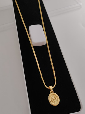 MoonoreJewells Gold-plated Brass Pendant