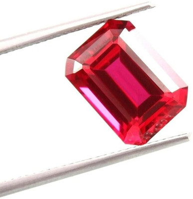 JEMSPRIME 7.25 Ratti 6.25 Crt Ruby Stone Manik Stone Original Certified Natural Loose Gems Ruby Stone