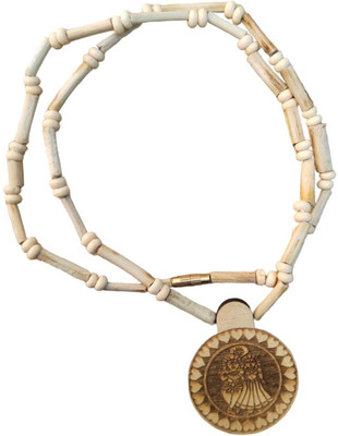 Shirjewellery589 Radha Krishna Kanthi Mala original Wood Locket