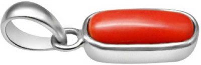 TODANI JEMS Red Coral Pendant/Locket (Moonga/Munga Stone Pendant) Gemstone Locket Pendant Gold-plated Stone Pendant
