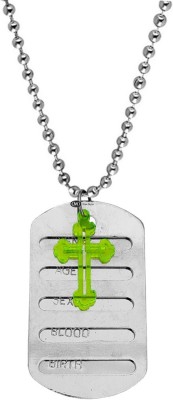 M Men Style Chrismax Gift Religious Christ Cross Jesus Locket Temple Jewelry Pendant Necklace Chain For Men And Women Sterling Silver Acrylic, Stainless Steel Pendant