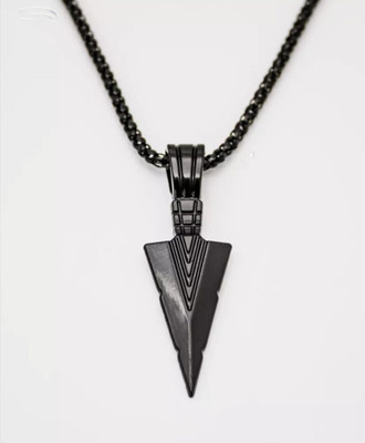 Riingzinee Piyush Enterprises Stylish Titanium Plated Arrow Head Pendant Titanium Stainless Steel Pendant