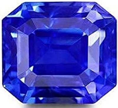 JEMSPRIME 7.25 Ratti 6.25 Ct Natural Blue Sapphire Stone Original Neelam/Nilam Sapphire Stone