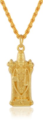 MissMister Gold plated Murugan kartikeya Pendant with chain Gold-plated Brass Pendant