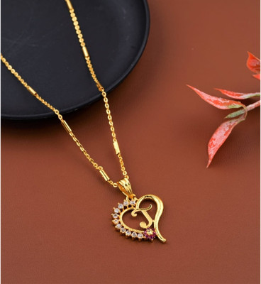 CHOPDA BUSSINESS HUB Gold-plated Alloy Pendant Set