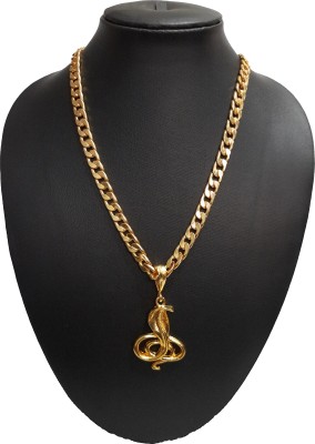 Aviate Snake ONLE & SEHVANG CHAIN Gold-plated Diamond Alloy Pendant Set