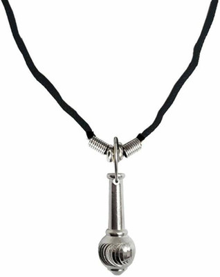 Armoise Mahabali Hanuman Gada Pendant Necklace Silver Brass Pendant for Men and Women Sterling Silver, Rhodium Stainless Steel, Metal, Alloy Locket