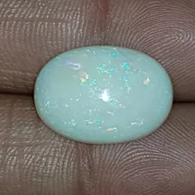 barmunda gems 11.25 Ratti Natural Opal Gemstone For Ring Pendant Opal Stone