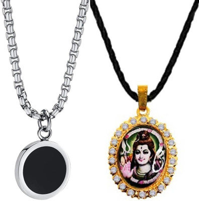 ROOTWAVE Silver Alloy, Stainless Steel Pendant