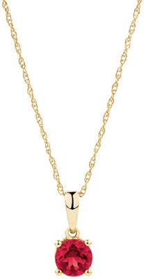 Gemzonite Gold-plated Ruby Brass