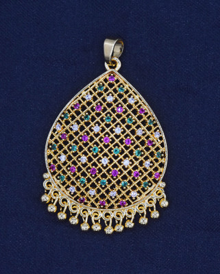 gvg Locket Gold-plated Alexandrite Alloy Pendant