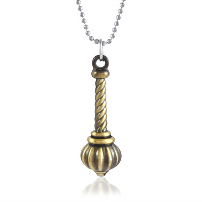 morir Gold-plated Stainless Steel Pendant