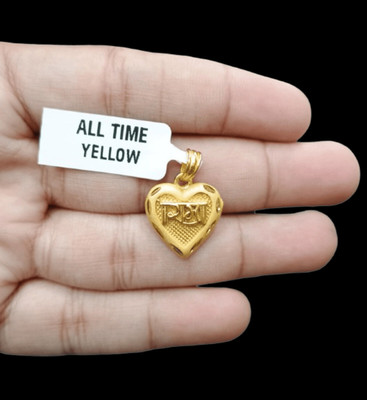 DIVS FASHION Ram locket with gold plated Gold-plated Brass Pendant