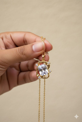 Meonle BEAUTYFULL ANTITARNISH PENDANT FOR YOU Gold-plated Stainless Steel Pendant Set