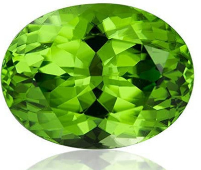 APSLOOSE 7.25 Ratti Deluxe Quality Natural Gemstone by Lab Certified Quality Peridot Stone