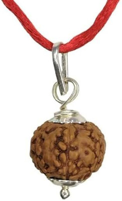 Beautum NATURAL 12 MUKHI INDONESIAN ORIGINAL RUDRAKSHA FOR MEN AND WOMEN WITH CAPPING Wood Pendant