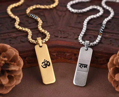 Inori Gold-plated, Silver Stainless Steel Pendant