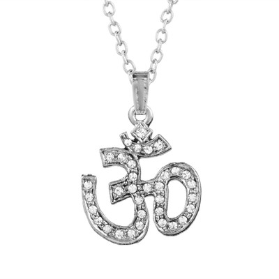 PLACIDO Silver Cubic Zirconia Alloy Pendant Set