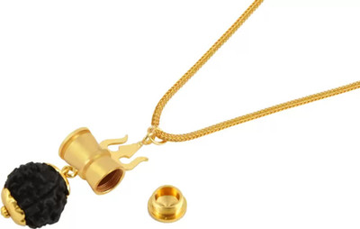 LABHUBAMON 1 gram Pendant set With chain “20” Inches for man and boy New design new year Gold-plated Plated Copper Chain Set