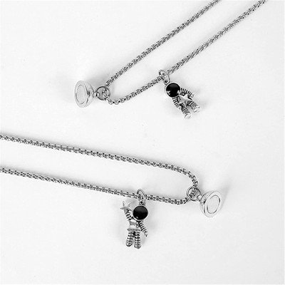 JS Enterprises Sterling Silver Stainless Steel Locket Set