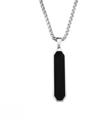 LXLook Silver Stainless Steel Pendant Set