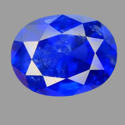 JEMSPRIME 7.25 Ratti 6.00 Crt Bangkok Mines Blue Sapphire (Nillam) Gemstone Sapphire Stone