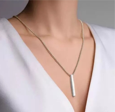 m a enterprises C 152_JSE-bar combbo Titanium Stone Pendant Set