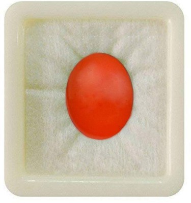 barmunda gems 6.25 Ratti Red Hakik/Onyx Loose Gemstone with Lab Certified Stone