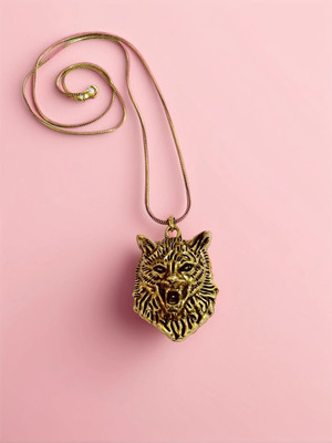 Real Art Jewelry RED-10 Gold-plated Brass Pendant