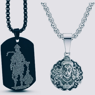 LASHIFY Fashion long chain 21 inch A-21 Brass Brass Locket Set
