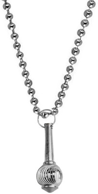 Armoise Pendant Locket Stylish, Fancy Sterling Silver Stainless Steel Pendant Set