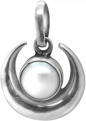 Sd Astro Gems and Vastu Chandra Shanti Yantra Locket with moti stone Alloy