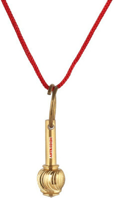 Astrodidi Hanuman Gada Pendant (Small Size) Brass Pendant