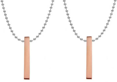 Ruhi Collection Allure Charming Pendant Chain Necklace Stainless Steel Pendant
