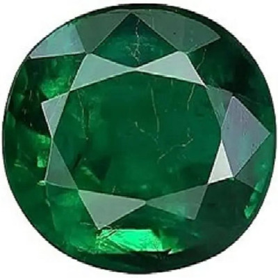 SIDHGEMS 7.25 Ratti 6.05 Crt A+ Quality Colombian Panna Gemstone Original Loose Precious Emerald Stone