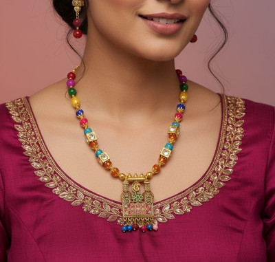 LOVANSH Alloy Multicolor Jewellery Set(Pack of 3)