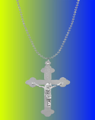 Dynamic Retail Global Rhodium Plated Stainless Steel Chain Set