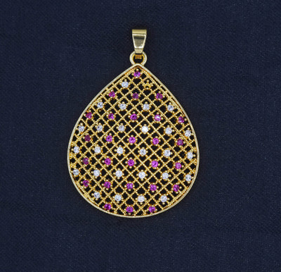 gvg Locket Gold-plated Alexandrite Alloy Locket