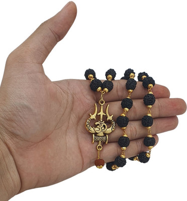 Haven gemsstone Gold-plated Beads Brass, Wood Locket Set